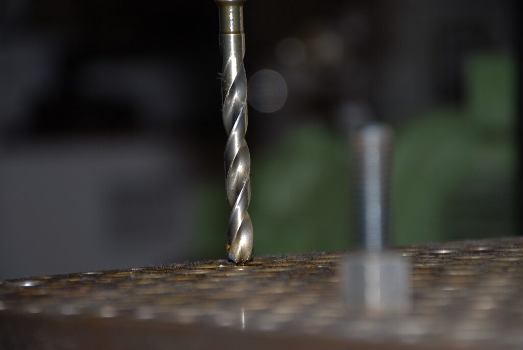 drill, nail, screw